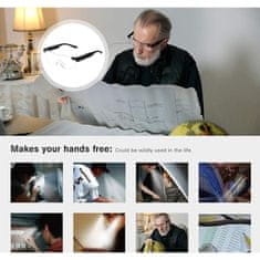 Alum online Zvětšovací brýle s LED světlem