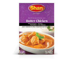 Shan Směs koření na šťavnaté kuře v bohaté rajčatové a máslové omáčce / Butter Chicken 50g