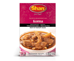 Shan Směs koření na maso v jogurtové omáčce / Korma 50g