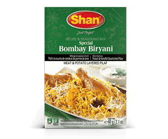 Shan Směs koření pro vrstvený pilaf s masem a bramborami / Bombay Biryani 60g