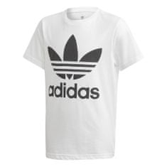 Adidas Tričko bílé M Trefoil Junior Tee