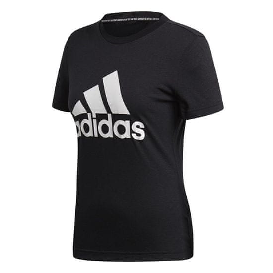 Adidas Tričko černé Must Haves Badge OF Sport