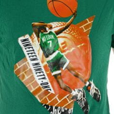 Reebok Tričko zelené S Classic Basketball Pump 1 Tshirt