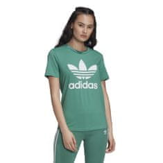 Adidas Tričko zelené S Trefoil Tee