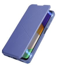 Dux Ducis Skin X knížkové kožené pouzdro na Samsung Galaxy A13 5G, modré