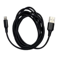 MG kabel USB / Lightning 2.4A 2m, bílý