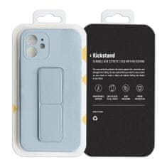 MG Kickstand silikonový kryt na iPhone 13 mini, šedý