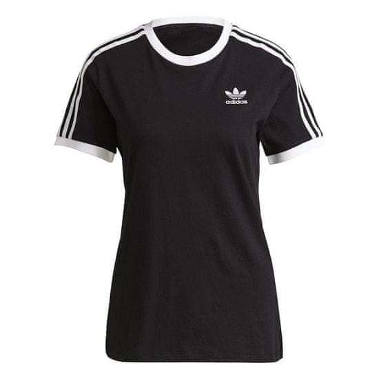 Adidas Tričko černé 3 Stripes Tee