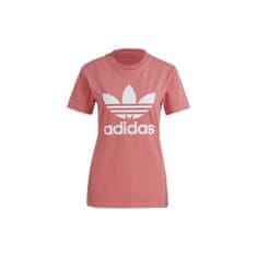 Adidas Tričko růžové XS W 3STRIPES 21