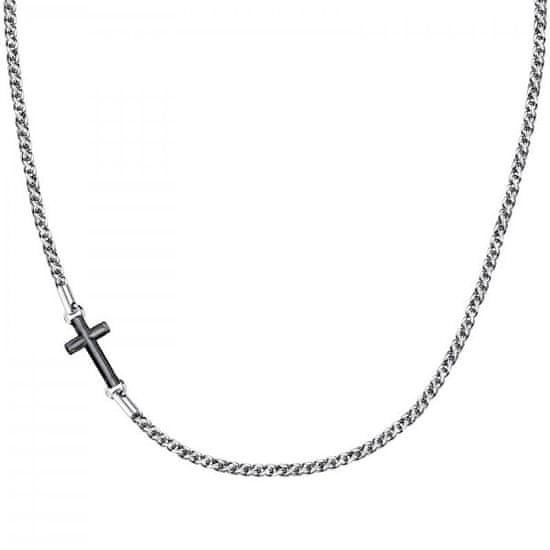 Morellato Ocelový náhrdelník s křížem Cross SKR61