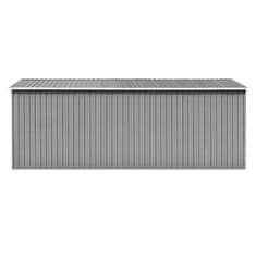 shumee Zahradní domek 257 x 489 x 181 cm kovový šedý