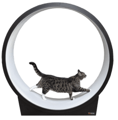 CatROUND Běhací kolo pro kočky (Černá/Světle šedá)