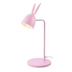 ACA ACA Lighting dětská stolní lampa 1XE27 růžová 27X22XH56CM BUNNY ZM71T56P