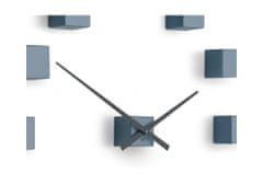 Future Time Designové nástěnné nalepovací hodiny Future Time FT3000GY Cubic light grey