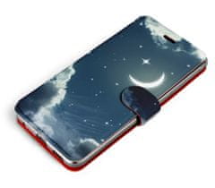 Mobiwear Flip pouzdro na mobil Samsung Galaxy A13 - V145P Noční obloha s měsícem
