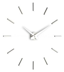 IncantesimoDesign Designové nástěnné hodiny I200M IncantesimoDesign chrome 90-100cm