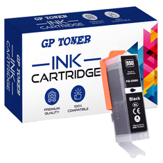 GP TONER Kompatiblní inkoustová kazeta pro CANON PGI-550XL Pixma IP7250 MG5450 5550 6350 černá