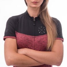Sensor Dámský růžovo-černý cyklistický dres CYKLO MOTION růžová/černá L