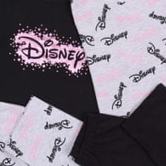 Disney 2x černé/šedé dívčí pyžamo DISNEY, certifikované OEKO-TEX, 134