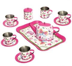 Bino Dětský čajový set, růžový