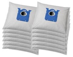 KOMA SB01PL - Sada 12 ks sáčků do vysavače Electrolux Universal Bag s plastovým čelem - kompatibilní se sáčky typu S-BAG