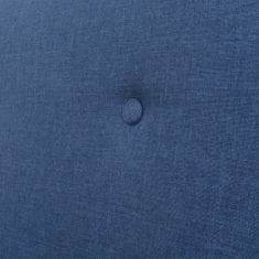shumee 2dílná sedací souprava textilní čalounění modrá