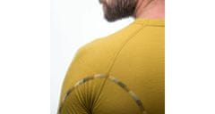 Sensor MERINO AIR pánské triko dl.rukáv mustard XXL