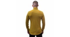 Sensor MERINO EXTREME pánské triko dl.rukáv zip mustard XL