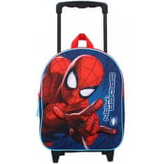 Vadobag Chlapecký cestovní 3D batoh na kolečkách Spiderman - MARVEL