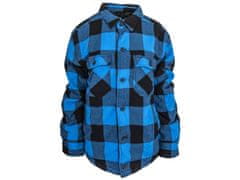 BRANDIT bunda Lumberjacket Černo-modrá Velikost: M