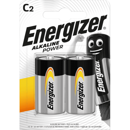 Energizer ALKALINE POWER MALÝ MONOČLÁNEK 1,5V C 2ks