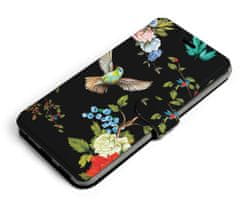 Mobiwear Flip pouzdro na mobil Samsung Galaxy A53 5G - VD09S Ptáčci a květy