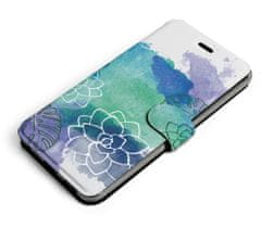 Mobiwear Flip pouzdro na mobil Samsung Galaxy A13 - MG11S Vodovkové květy