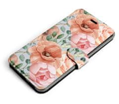 Mobiwear Flip pouzdro na mobil Samsung Galaxy A53 5G - MP02S Pastelové květy