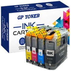 GP TONER 4x Kompatiblní inkoust pro Brother LC-223XL MFC J480 J1140 J4420DW DCP J562DW J4120DW sada