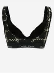Calvin Klein Černá kostkovaná braletka Calvin Klein Underwear S