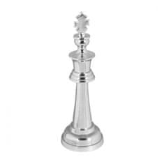 Bruxxi Dekorativní šachová figura Král, 70 cm, hliník
