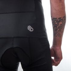 Sensor Pánské cyklistické kalhoty krátké se šlemi CYKLO ENTRY černá XL