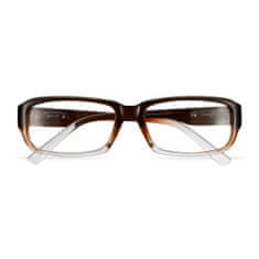 Aleszale Dioptrické brýle Flex TIPS +3 - Hnědý