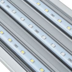 shumee LED akvarijní lampa 100–110 cm hliník IP67