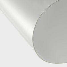 Vidaxl Ochranná fólie na stůl matná 90 x 90 cm 2 mm PVC