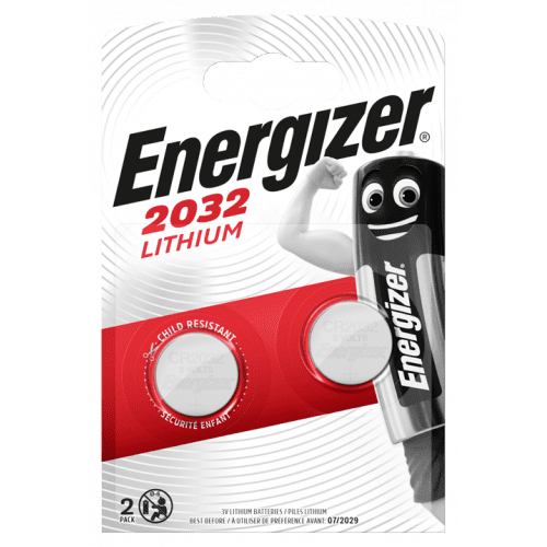 Energizer Lithiové knoflíková baterie 3V CR2032 2ks