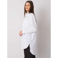 Ex moda Dámská košile bavlněná TERRA bílá EM-KS-005.34_380203 Univerzální