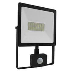 ACA ACA Lighting černá SENSOR LED SMD reflektor IP66 50W 3000K 4000Lm 230V Ra80 Q5030S