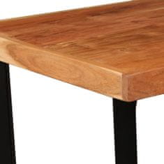 Greatstore Barový stůl masivní akáciové dřevo 60 x 60 x 107 cm