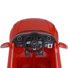 Greatstore Elektrické dětské auto s dálkovým ovládáním Audi A3 červené
