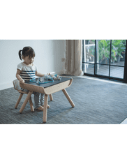 Plan Toys Dětský stolek se židlí - černý