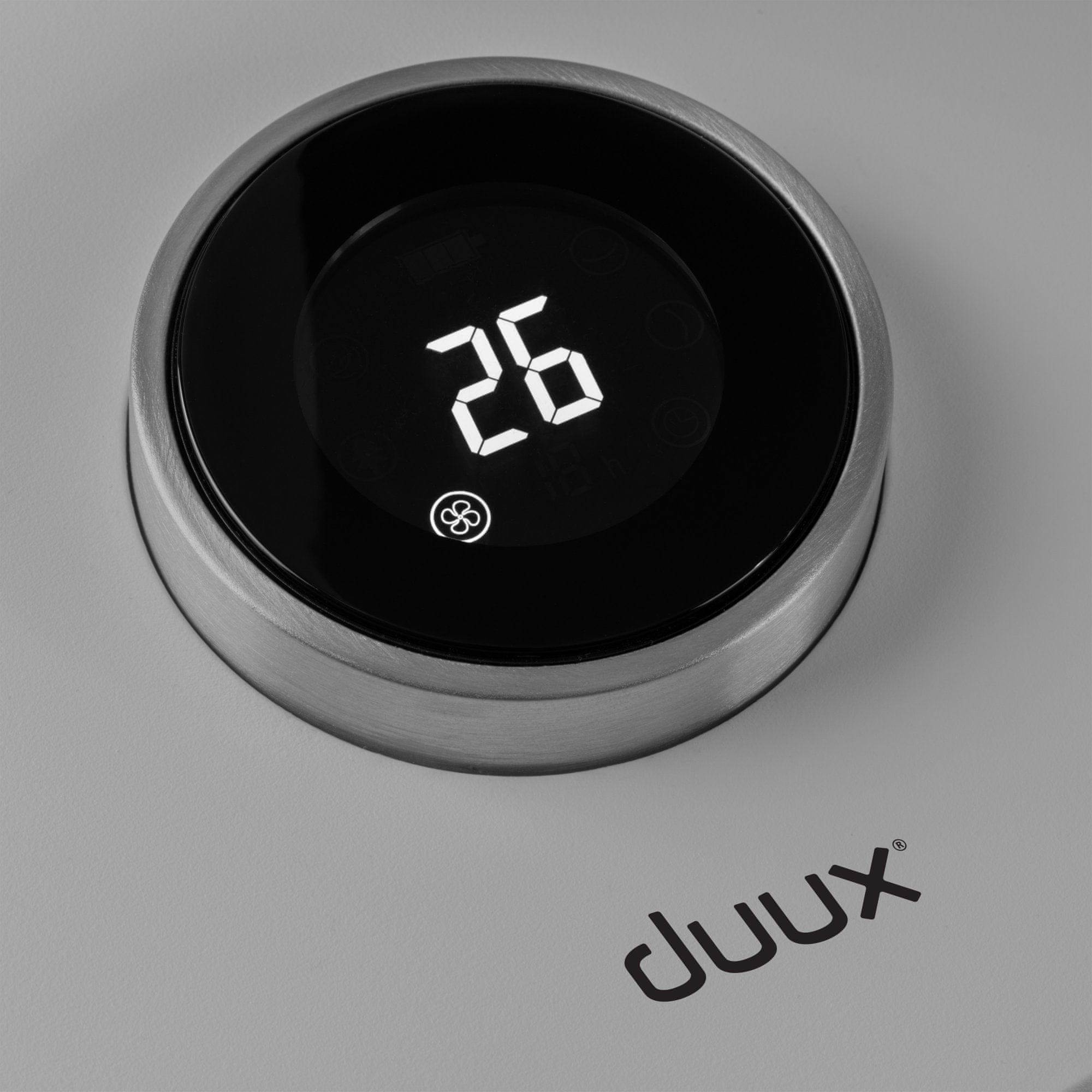 Duux Whisper Flex Smart Light Grey + battery pack