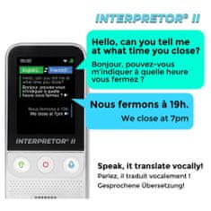 Lexibook Interpretor 2 - Hlasový překladač s umělou inteligencí