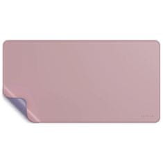Satechi DeskMate podložka z eko kůže fialová / růžová